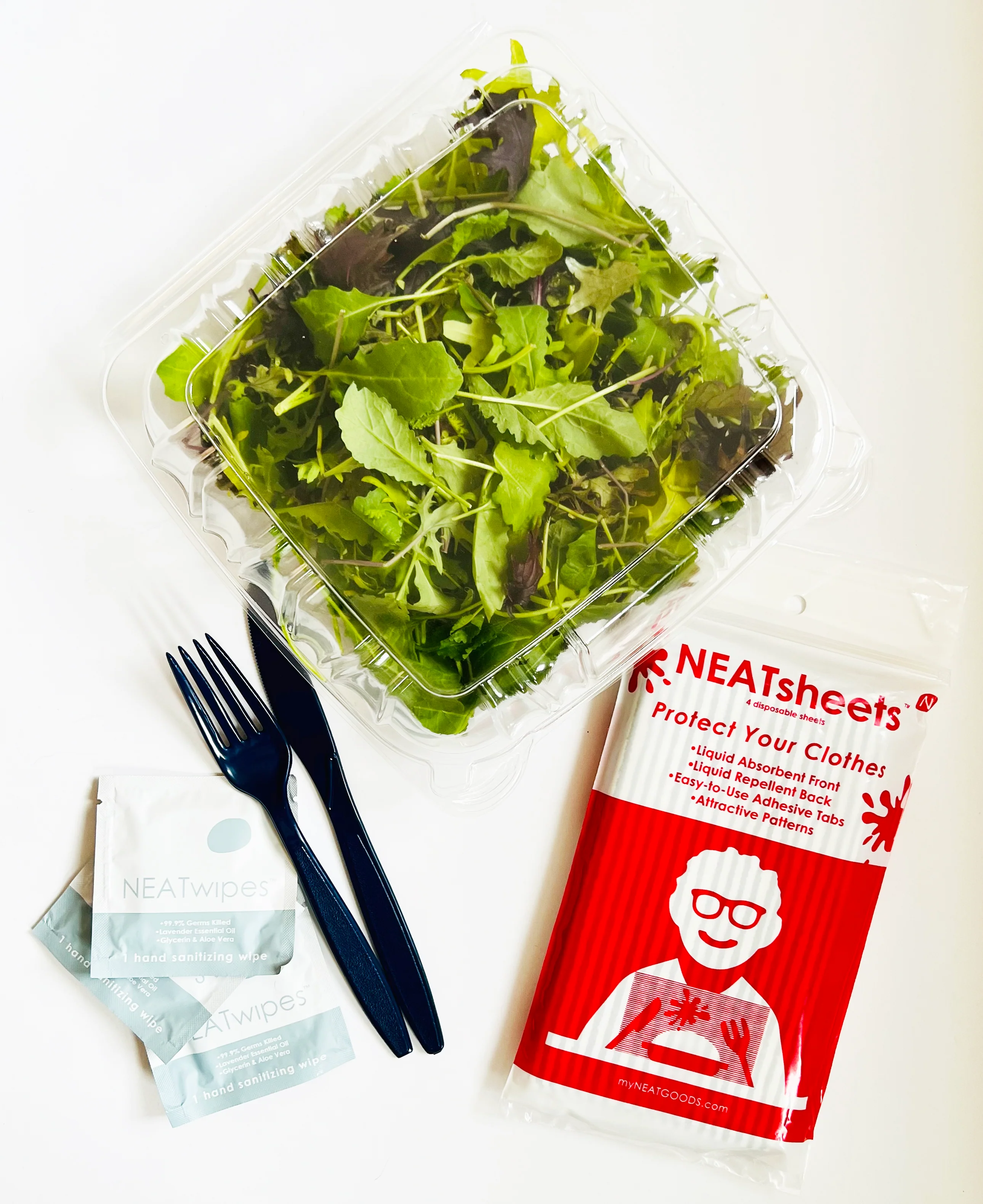 NEATsheets Disposable Adhesive Napkin | 4-Count Pack - Image 6