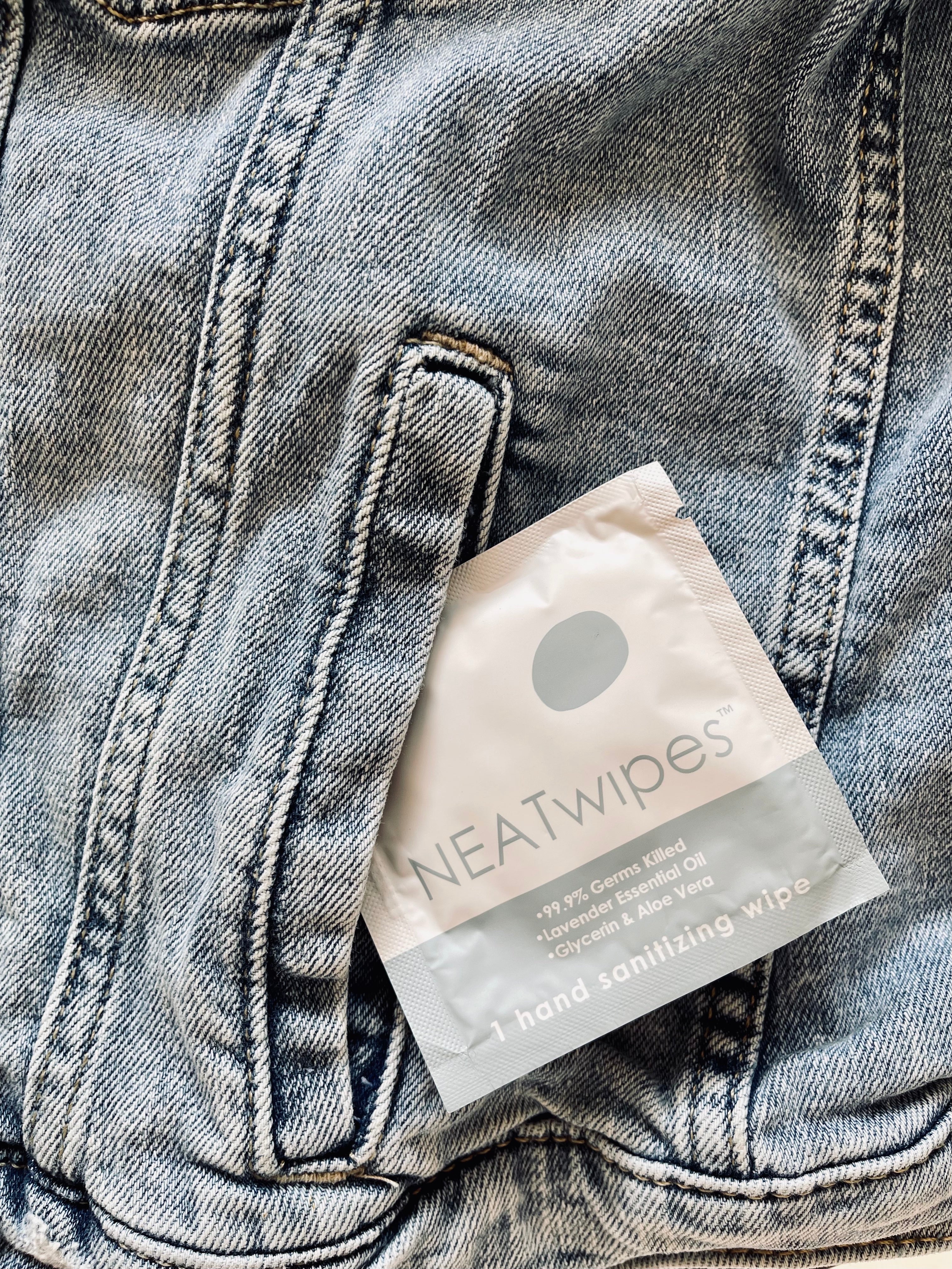 NEATwipes 24-Individually Wrapped Handwipes | Lavender - Image 6